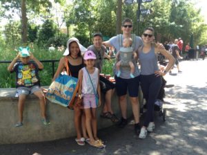 Rodes Family at Smithsonian Zoo