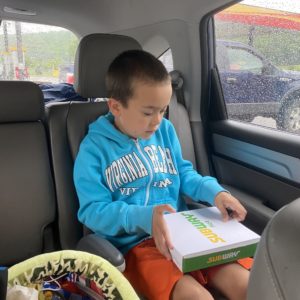 Our lunch stop at the border