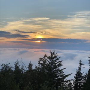 Sunset at Cadillac Mountain